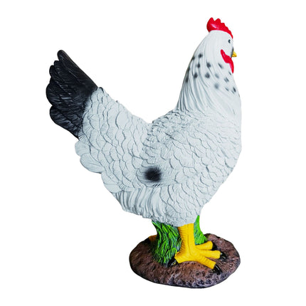 Chicken Garden Ornament – Polyresin, Weatherproof
