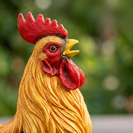Chicken Garden Ornament – Weatherproof Polyresin, 24cm