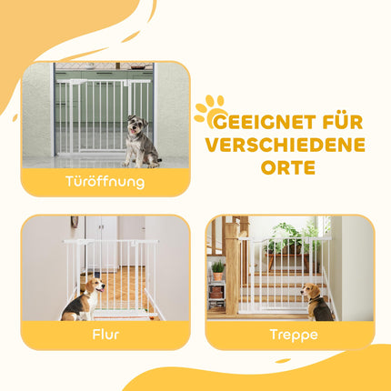 Child Safety Gate, No-Drill, Auto-Close, 76-103 x 76 cm
