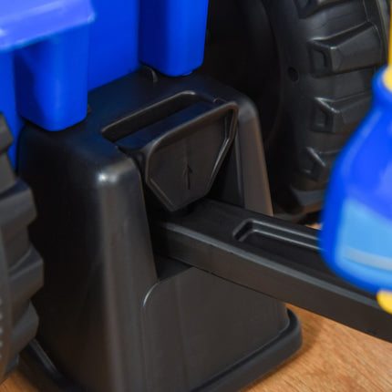Car for children with horns - Blue plastic metal