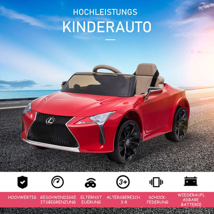 Lexus LC500 Electric car for children, remote control, age 3-6