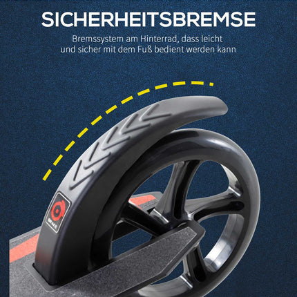 Kick Scooter for children 14+ - foldable, height adjustable, aluminium
