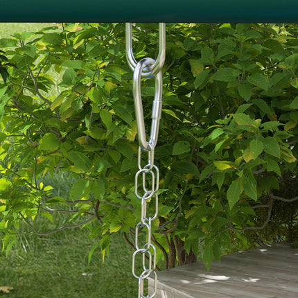 Children's 4-in-1 swing set with bars and ladder, steel