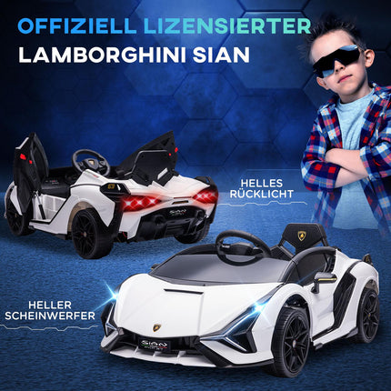 Electric SUV for children, remote control, music and lights