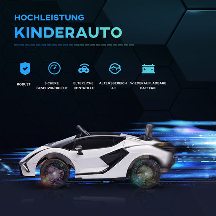 Electric SUV for children, remote control, music and lights
