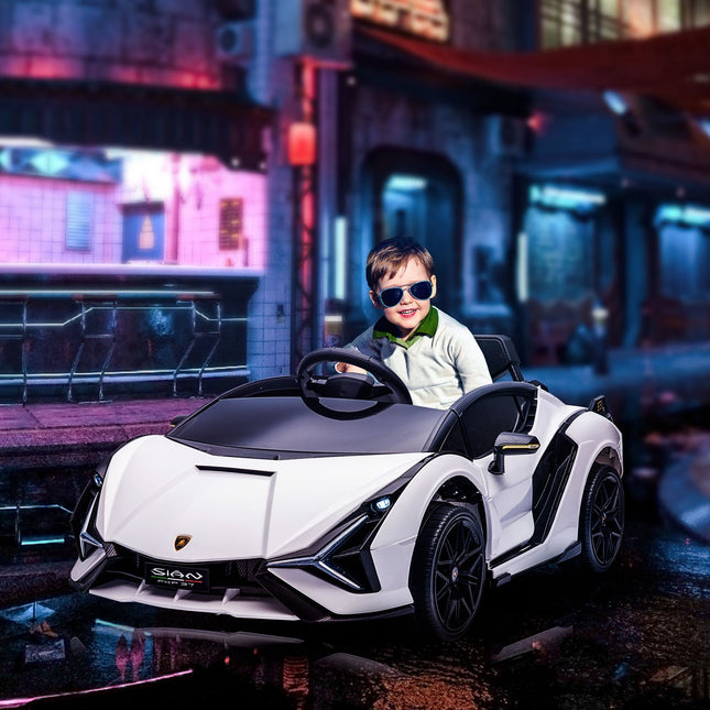 Electric SUV for children, remote control, music and lights