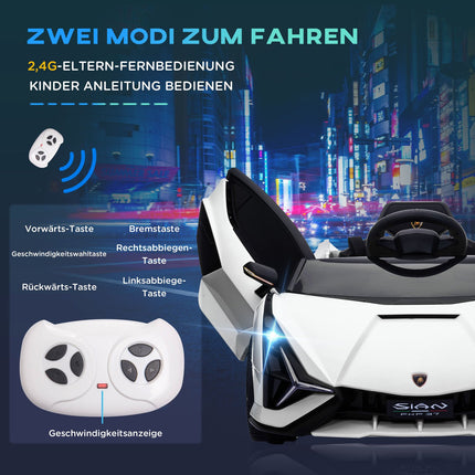 Electric SUV for children, remote control, music and lights