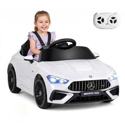 Children's 12V Electric Car with Remote & LED Lights