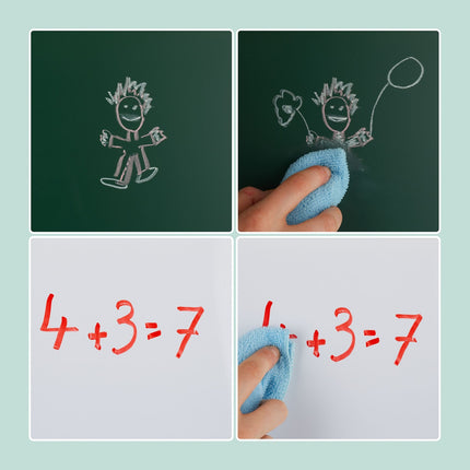 Children's 2-in-1 Easel – Whiteboard & Chalkboard