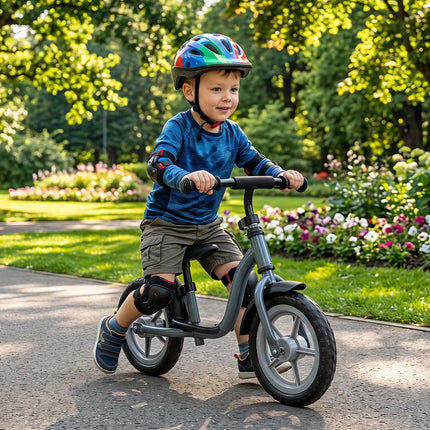 Children's Balance Bike, Adjustable, Lightweight, Blue