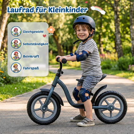 Children's Balance Bike, Adjustable, Lightweight, Blue