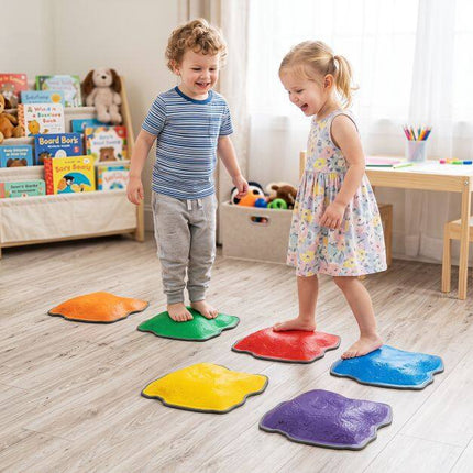 Children's Balancing Stones Set, Non-Slip, Stackable, 6-Piece