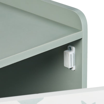 Children's Bedside Table with Storage Cupboard