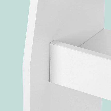 Children's Bookshelf, 3 Shelves, White