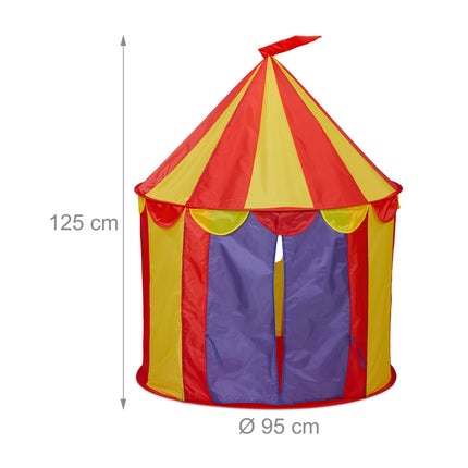 Children's Circus Tent – Indoor/Outdoor Playhouse