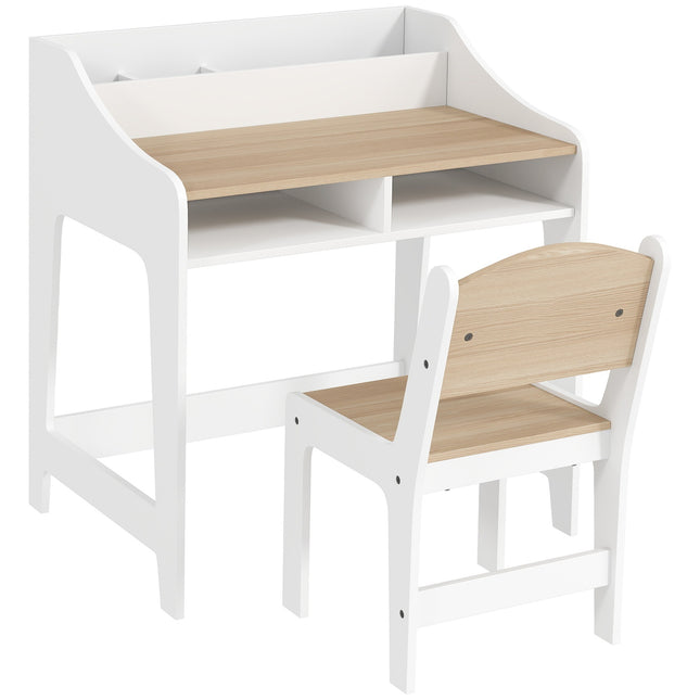 Children's Desk and Chair Set, Ergonomic, Ages 3-8
