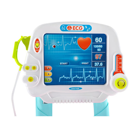 Children's Doctor Play Set with Stroller – 18 Pieces