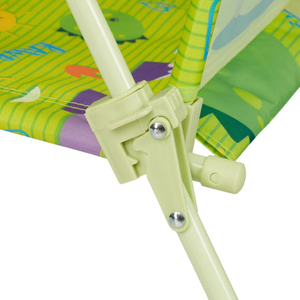 Children's Folding Camping Chair with Animal Motif
