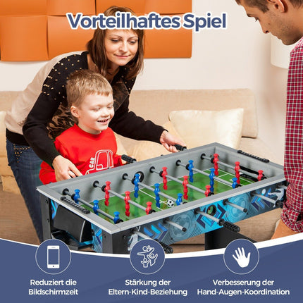 Children's Foosball Table with 2 Balls & 18 Players