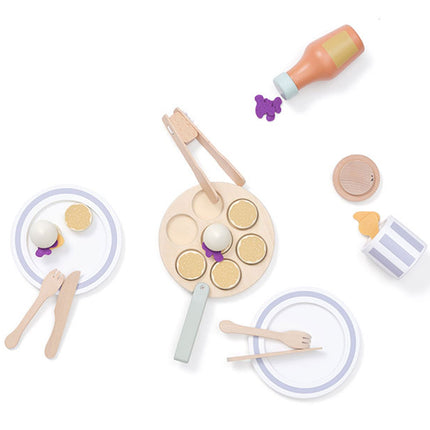Children's Play Dinnerware Set – 16 Pieces, Durable Plastic