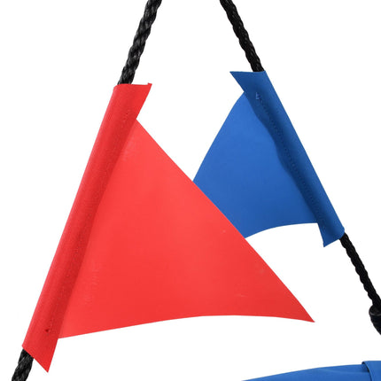 Children's Round Nest Swing with Bunting