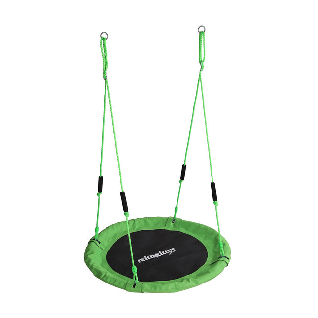 Children's Round Nest Swing with Foam Handles