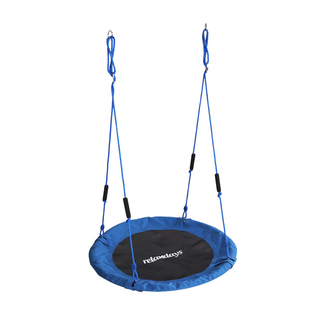 Children's Round Nest Swing with Foam Handles