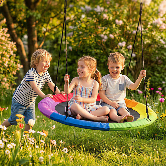 Children's Swing, 100cm, 3 Kids, 300kg Capacity