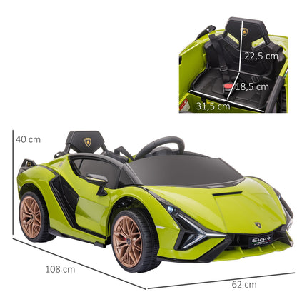 Electric baby car, 2 positions, music, age 37-60 months