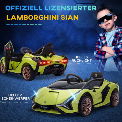Electric baby car, 2 positions, music, age 37-60 months