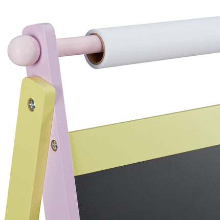Children's board with paper roll