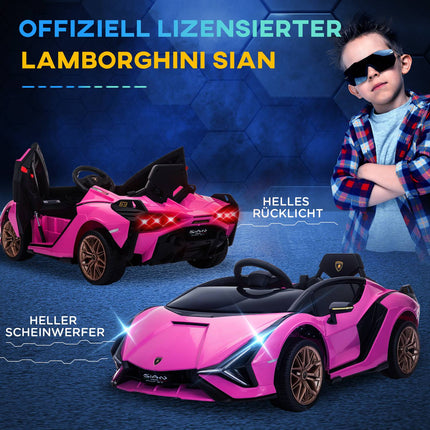 Pink Electric SUV Car for Kids - 3 Gears, MP3, Remote Control