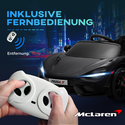 Electric car for children 12V, Remote control, Music, Black