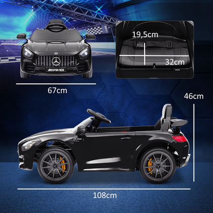 Children's car, 12V, Remote control, Light, 3-5 km/h