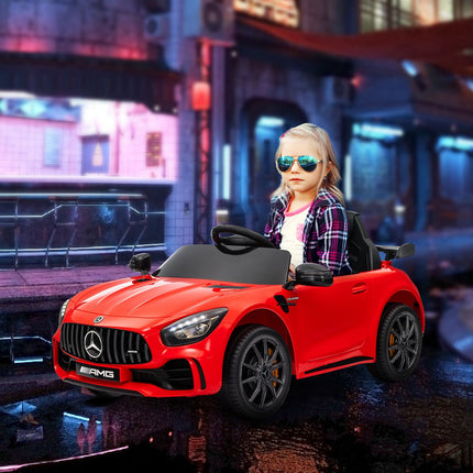 Electric car for children 12V with remote control, USB, lights