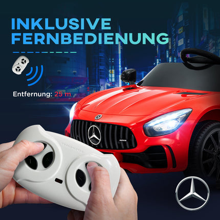 Electric car for children 12V with remote control, USB, lights
