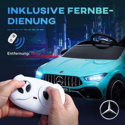 Electric car for children 12V with remote control, USB, lights