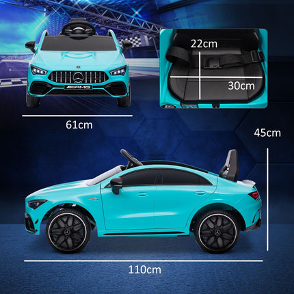 Electric car for children 12V with remote control, USB, lights