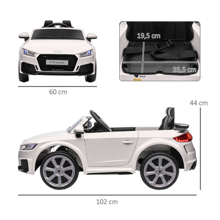 12V electric car for children with remote control, music and lighting