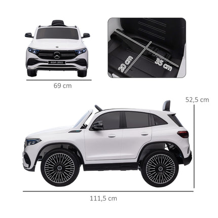 Electric car for children with remote control, MP3 and headlights, 3-8 years
