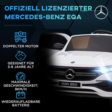 Electric car for children with remote control, MP3 and headlights, 3-8 years