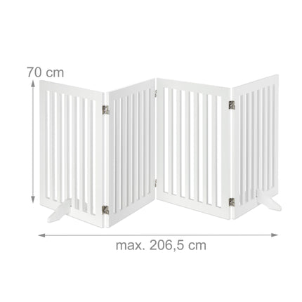 Children's gate wooden 70 cm