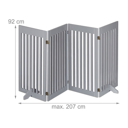 Children's gate wooden 92 cm