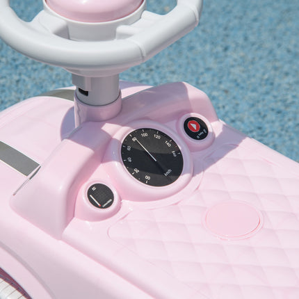 Pink children's car with anti-tip, 53x52x35 cm