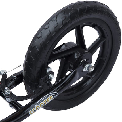 Children's scooter, 12" steel frame, rear brake