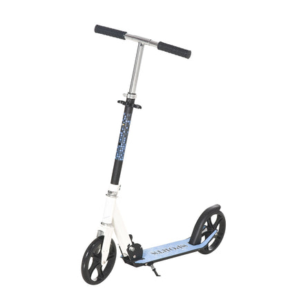 Children's scooter, foldable & height adjustable, white