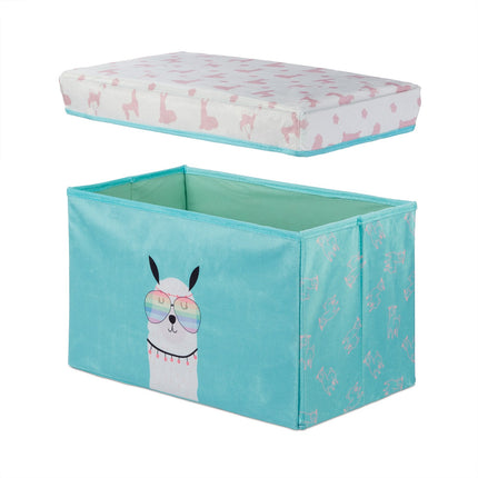 Children's seat box with motif