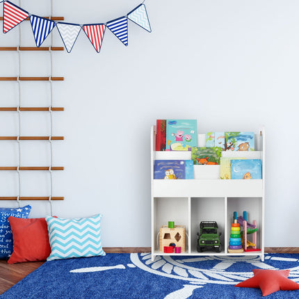 Children's shelf for books and toys