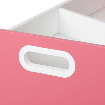 Children's shelf with 5 compartments