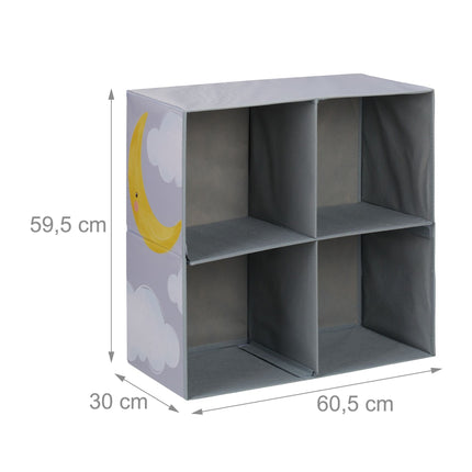 Children's shelf with drawers